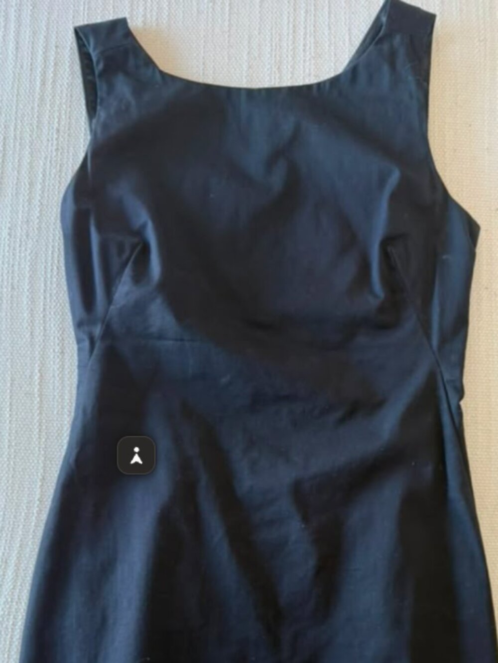 Theory Black Sleeveless Sheath Dress